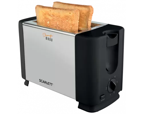 Тостер SCARLETT SC-TM11026 серебристый/черный