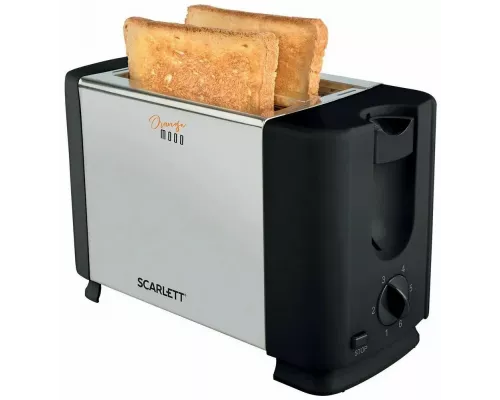 Тостер SCARLETT SC-TM11026 серебристый/черный
