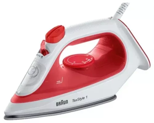 Утюг BRAUN SI1019RD красный/белый