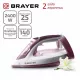 Утюг BRAYER BR4006 розовый