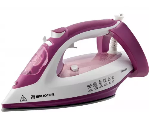Утюг BRAYER BR4006 розовый