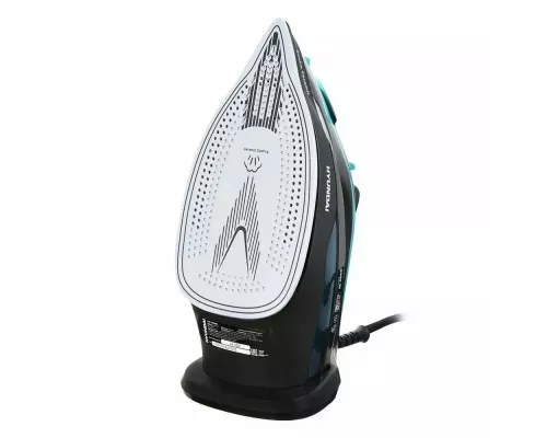 Утюг HYUNDAI H-SI01221 черный/зеленый