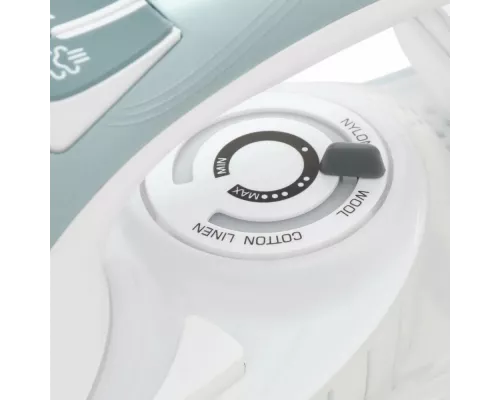 Утюг HYUNDAI H-SI01223  белый/изумрудный