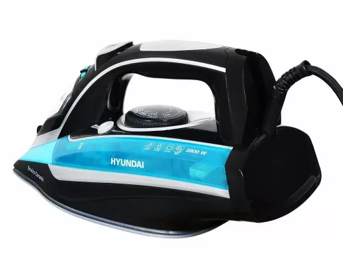 Утюг HYUNDAI H-SI01336 черный/голубой