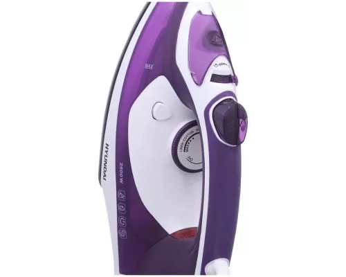 Утюг HYUNDAI H-SI01564 фиолетовый/белый
