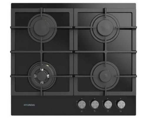 Варочная поверхность HYUNDAI HHG 6434 BG черный