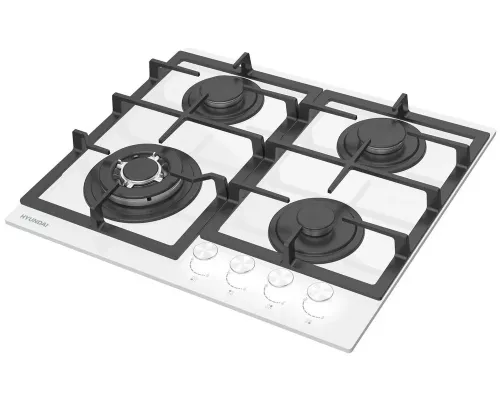 Варочная поверхность HYUNDAI HHG 6436 WG белый