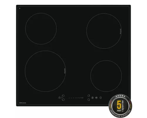 Варочная поверхность KRONA FORTE 60 BL черный