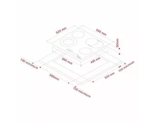 Варочная поверхность Kuppersberg ECS 624