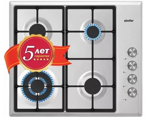 Варочная поверхность SIMFER H60Q41M416 нерж.сталь