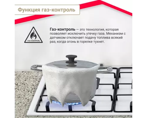 Варочная поверхность SIMFER H60Q41W571 белый