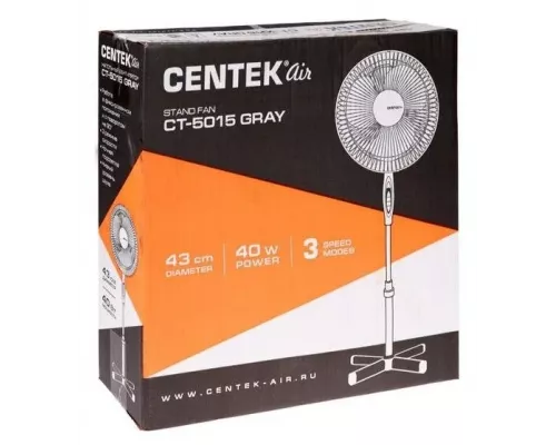 Вентилятор CENTEK CT-5015 серый