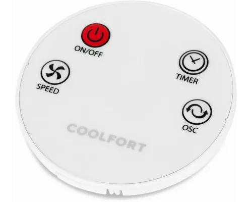 Вентилятор Coolfort CF-2030 белый/черный