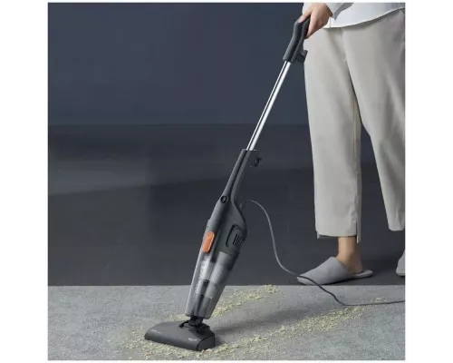 Вертикальный пылесос DEERMA DX115C черный/черный