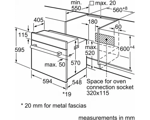 Духовой шкаф Bosch HBF512BB1T