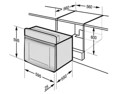 Духовой шкаф Hansa BOEI68450015