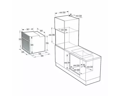 Духовой шкаф KORTING OKB 8931 CESN