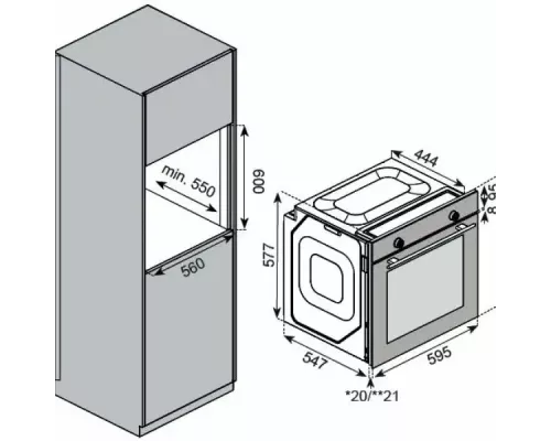Духовой шкаф KUPPERSBERG SR 610 ANT Bronze