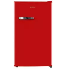Холодильник Ascoli ADFRR90 ретро красный
