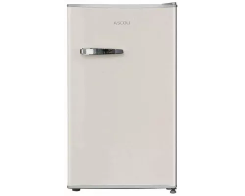 Холодильник Ascoli ADFRY90 ретро бежевый