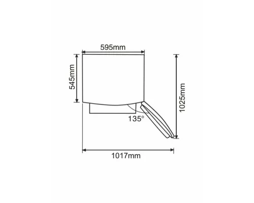 Холодильник KORTING KNF 1886 W