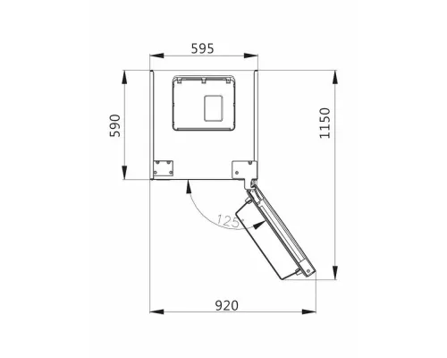 Холодильник KORTING KNFC 62029 GN