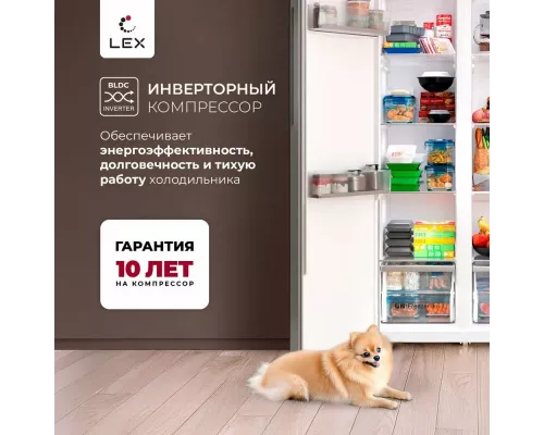 Холодильник LEX LSB530GlGID