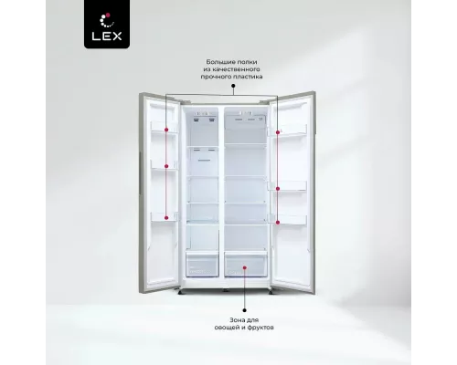 Холодильник LEX LSB530GlGID