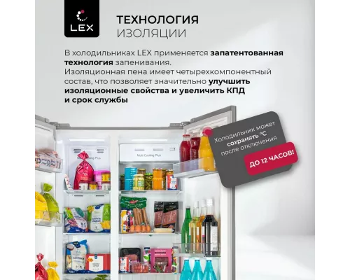 Холодильник LEX LSB530GlGID