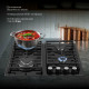 Варочная поверхность Hyundai HHG 6438 BG черный