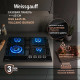 Варочная поверхность Weissgauff HGG 6445 BL Volcano Burner черный