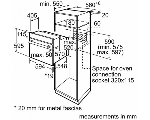 Духовой шкаф Bosch HBF512BB1T