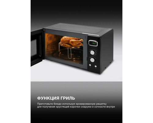 Микроволновая печь Hyundai HYM-D3040 черный Микроволновая печь Hyundai HYM-D3040 черный