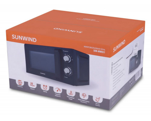 Микроволновая печь SUNWIND SUN-MW031 черный