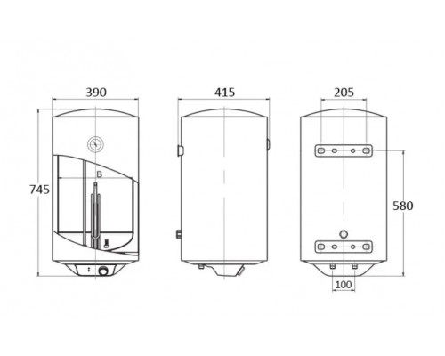 Водонагреватель накопительный Ballu BWH/S 50 Shell