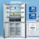 Холодильник Centek CT-1742 White Stone белый