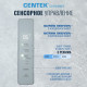 Холодильник Centek CT-1742 White Stone белый
