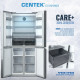Холодильник Centek CT-1742 White Stone белый
