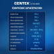 Холодильник Centek CT-1742 White Stone белый