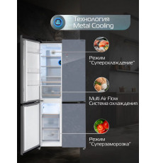 Холодильник HIBERG RFQ-600DX NFGС inverter