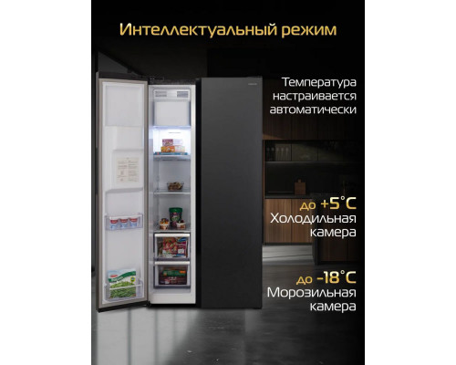 Холодильник HIBERG RFS-655DX NFB inverter