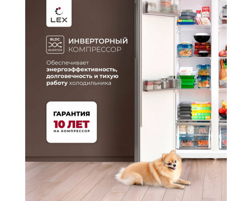 Холодильник LEX LSB530GlGID Холодильник LEX LSB530GlGID