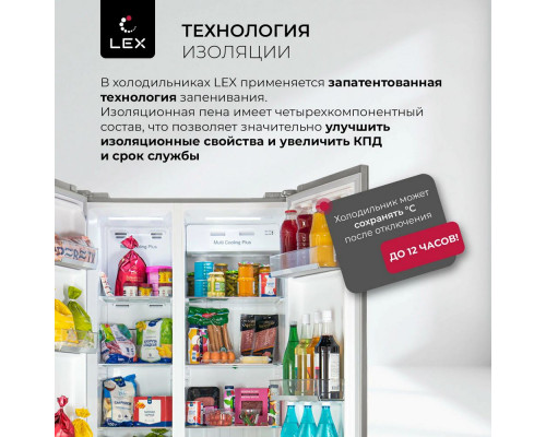 Холодильник LEX LSB530GlGID Холодильник LEX LSB530GlGID