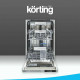Встраиваемая посудомоечная машина KORTING KDI 45488