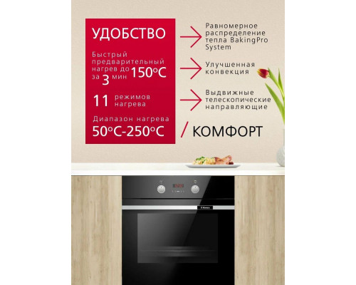 Духовой шкаф Hansa BOES694003 Духовой шкаф Hansa BOES694003