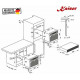 Встраиваемая микроволновая печь Kaiser EM 6307 RS