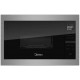 Встраиваемая микроволновая печь Midea MI10250GBX черный/нерж.сталь