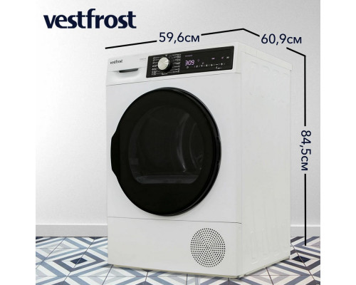 Сушильная машина VESTFROST VFTD8HT31W Сушильная машина VESTFROST VFTD8HT31W