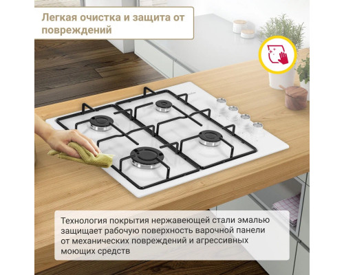 Варочная поверхность Simfer H60Q40W411
