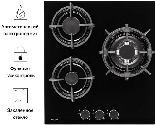 Варочная поверхность KRONA FIERO 45 BL Варочная поверхность KRONA FIERO 45 BL